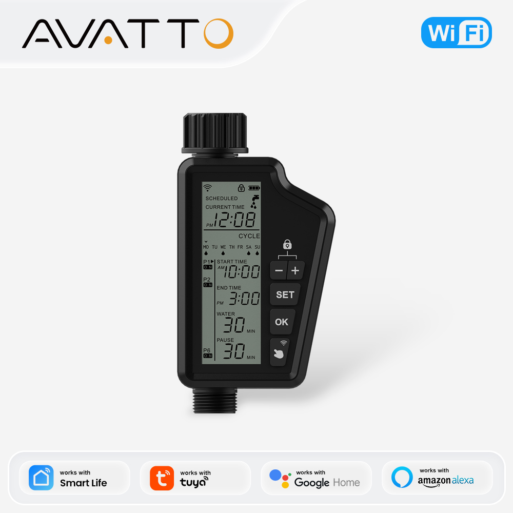 Smart Garden Devices - AVATTO Tuya WIFI Smart Garden Watering
