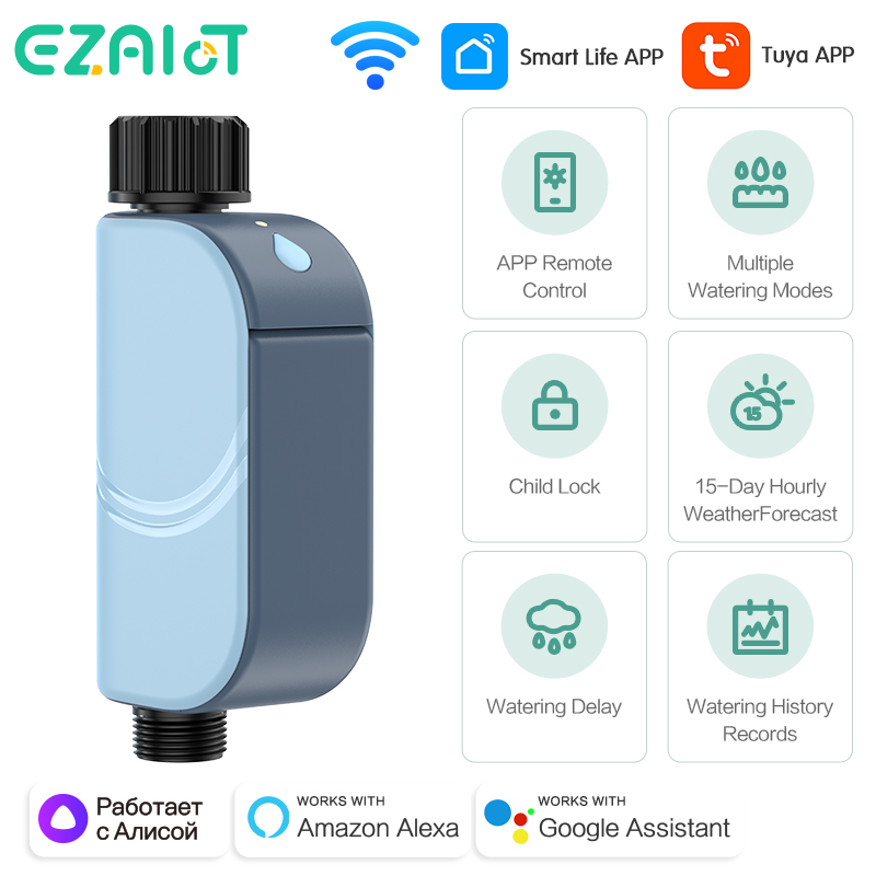 Smart Garden Devices - Smart Tuya WIFI Garden Watering Timer