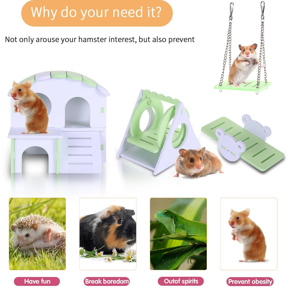 Small Pets Exercise Triangle S - Insect Hotel Wood recension och pris