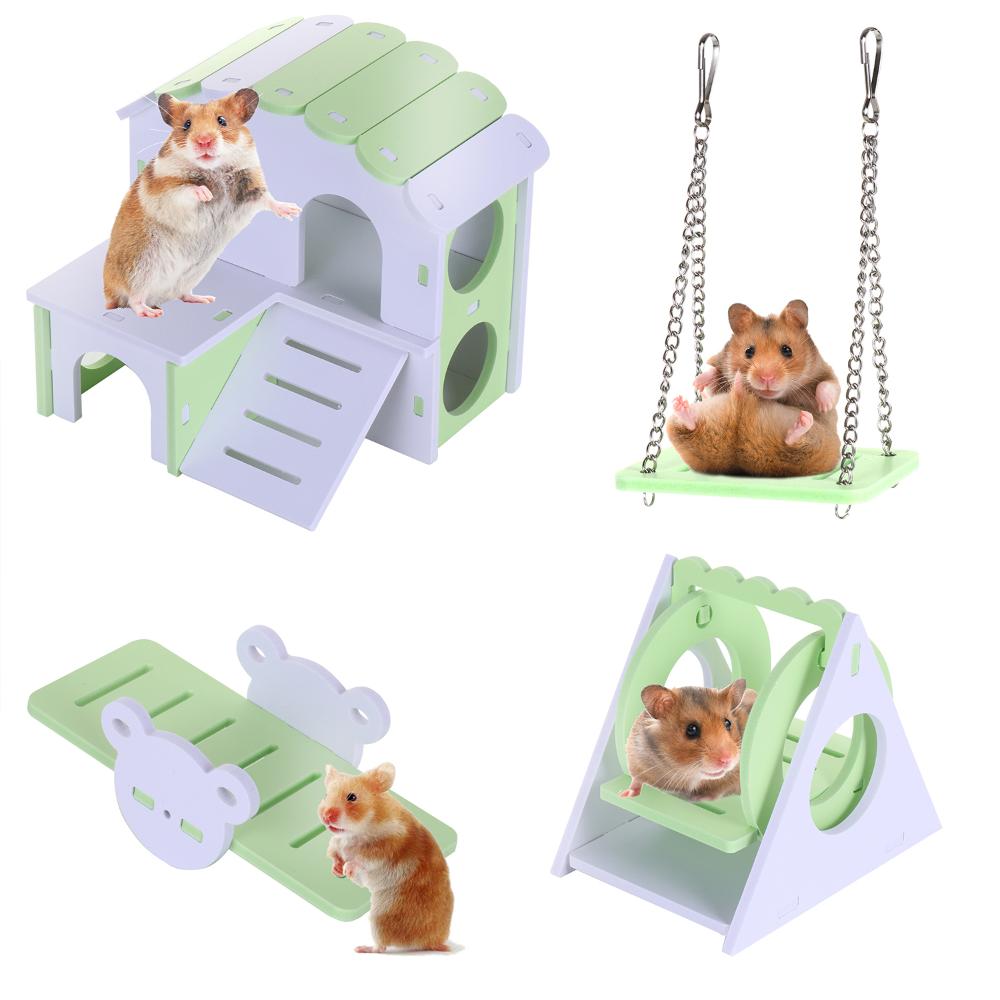 Small Pets Exercise Triangle S - Insect Hotel Wood recension och pris