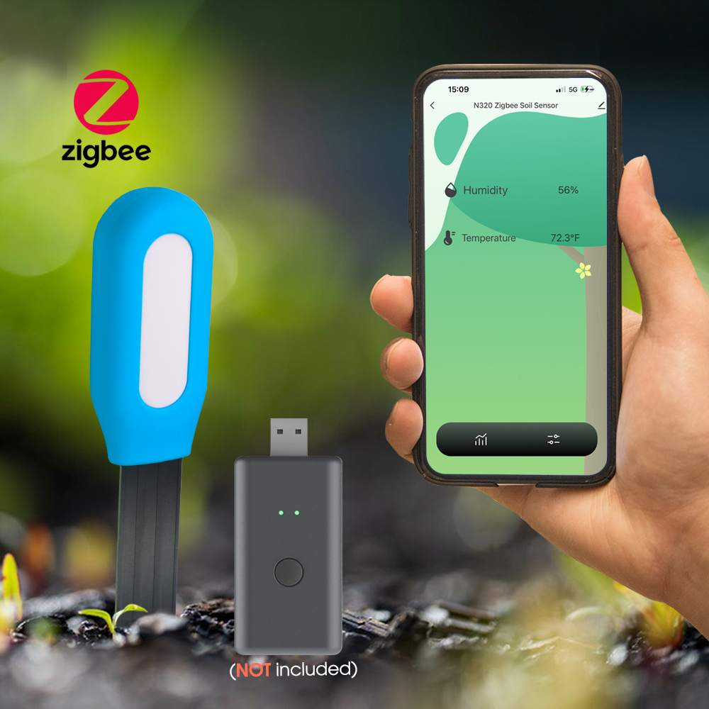 Smart Zigbee Soil Sensor for H - Smart Garden Devices recension och pris