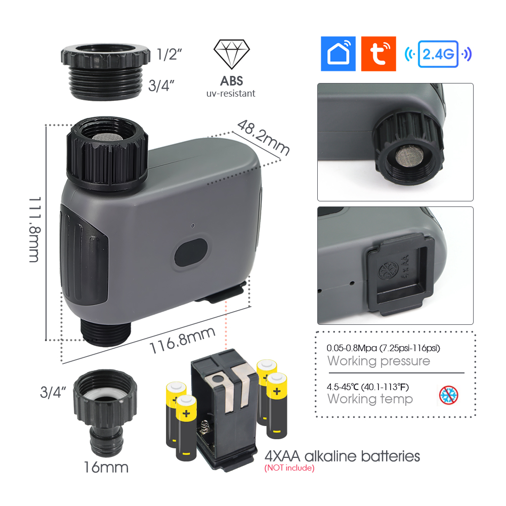 Tuya Smart Wifi Timer Misting  - Smart Garden Timer recension och pris