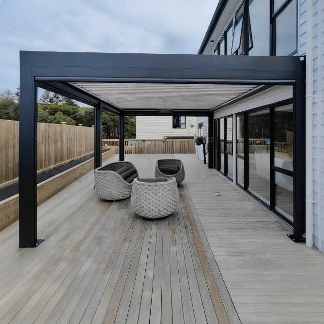 Aluminum Venetian Pergola,Elec - Smart Garden Electric Pergola recension och pris