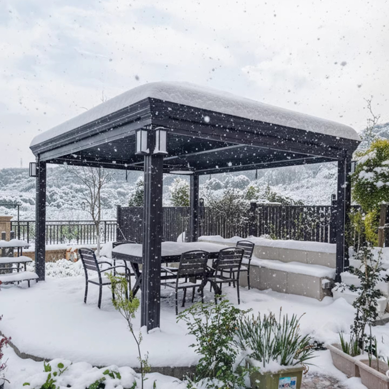 Electric louver pavilion villa - Smart Garden Electric Pergola recension och pris