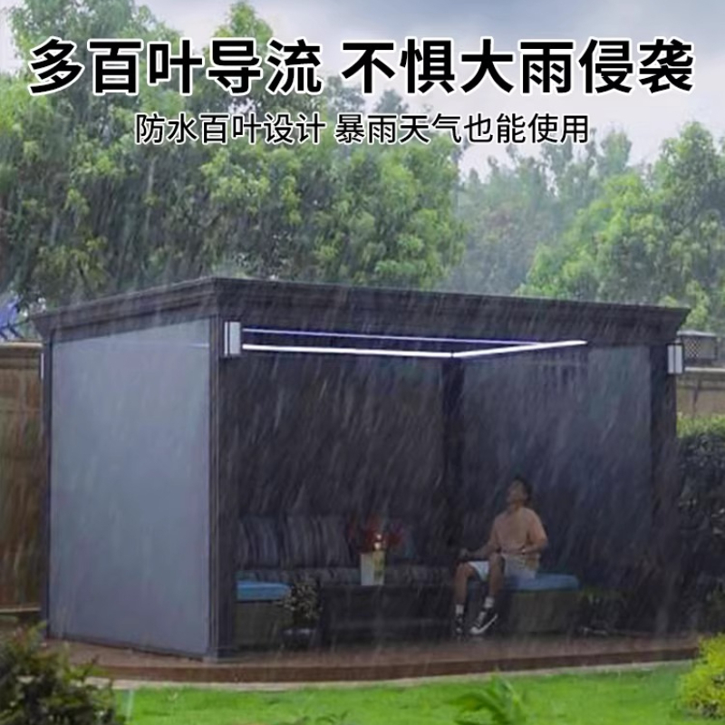 Electric louver pavilion villa - Smart Garden Electric Pergola recension och pris