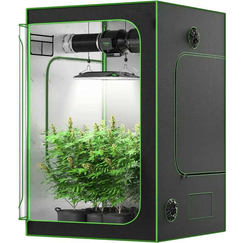 ROHE 100x100x200cm Hydroponic  - Grow Tent Complete Kit recension och pris