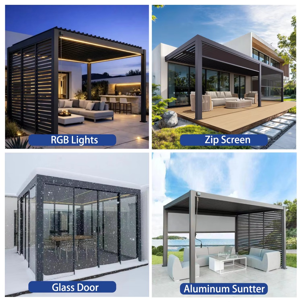 Electric Smart Aluminum Pergol - Smart Garden Electric Pergola recension och pris