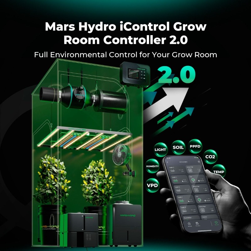480W 4x4ft 120x120cm FC4800 EV - Grow Tent Complete Kit recension och pris