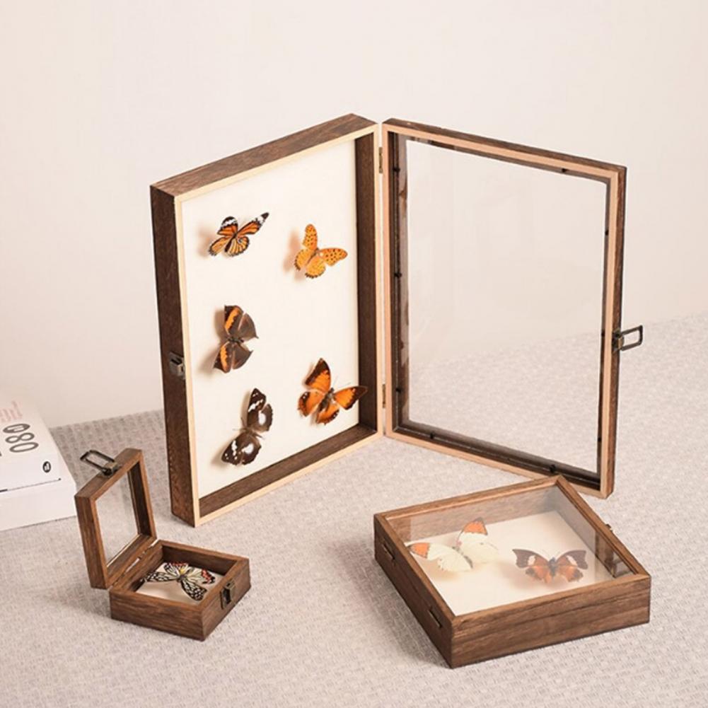 Wooden Display Case Butterfly  - Insect Hotel Wood recension och pris