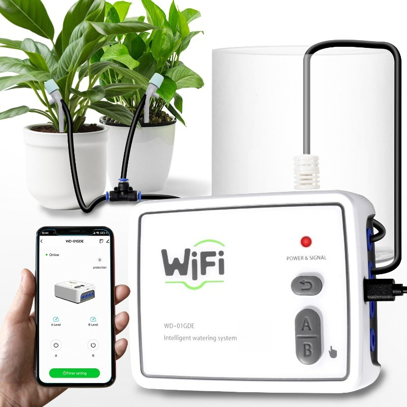 Wifi Smart Double Pump Automat - Smart Garden Devices recension och pris