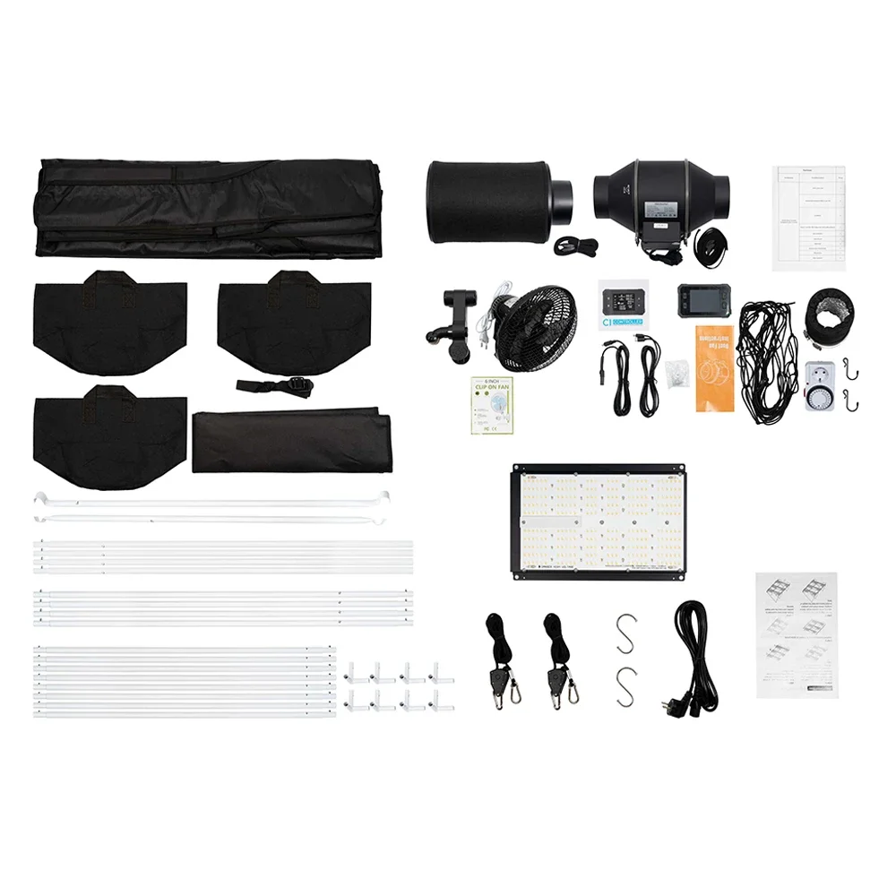 BAVAGREEN Hydroponic System Sm - Grow Tent Complete Kit recension och pris