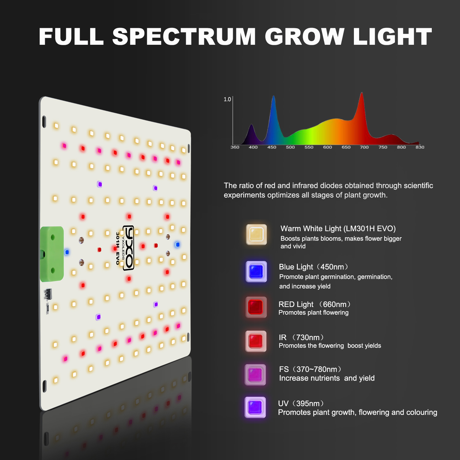 85W 180W LM301H EVO Quantum LE - Grow Tent Complete Kit recension och pris