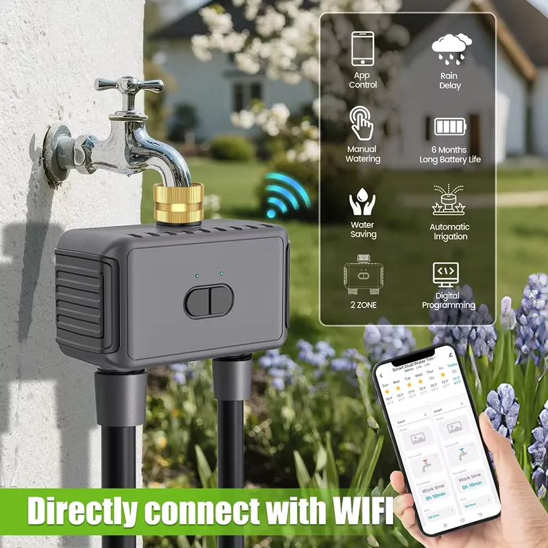 WAP01 WiFi APP Control Dual Ho - Smart Garden Timer recension och pris