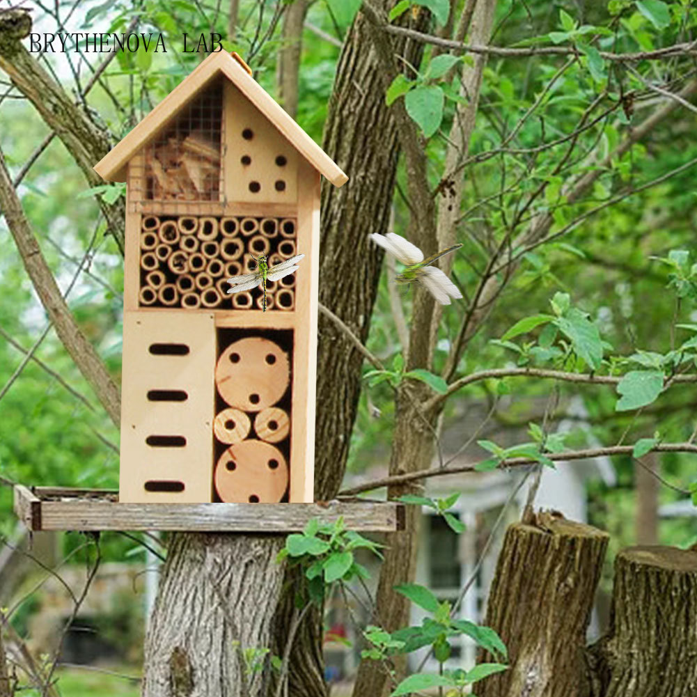 Insect House Wooden Insect Hot - Insect Hotel Wood recension och pris