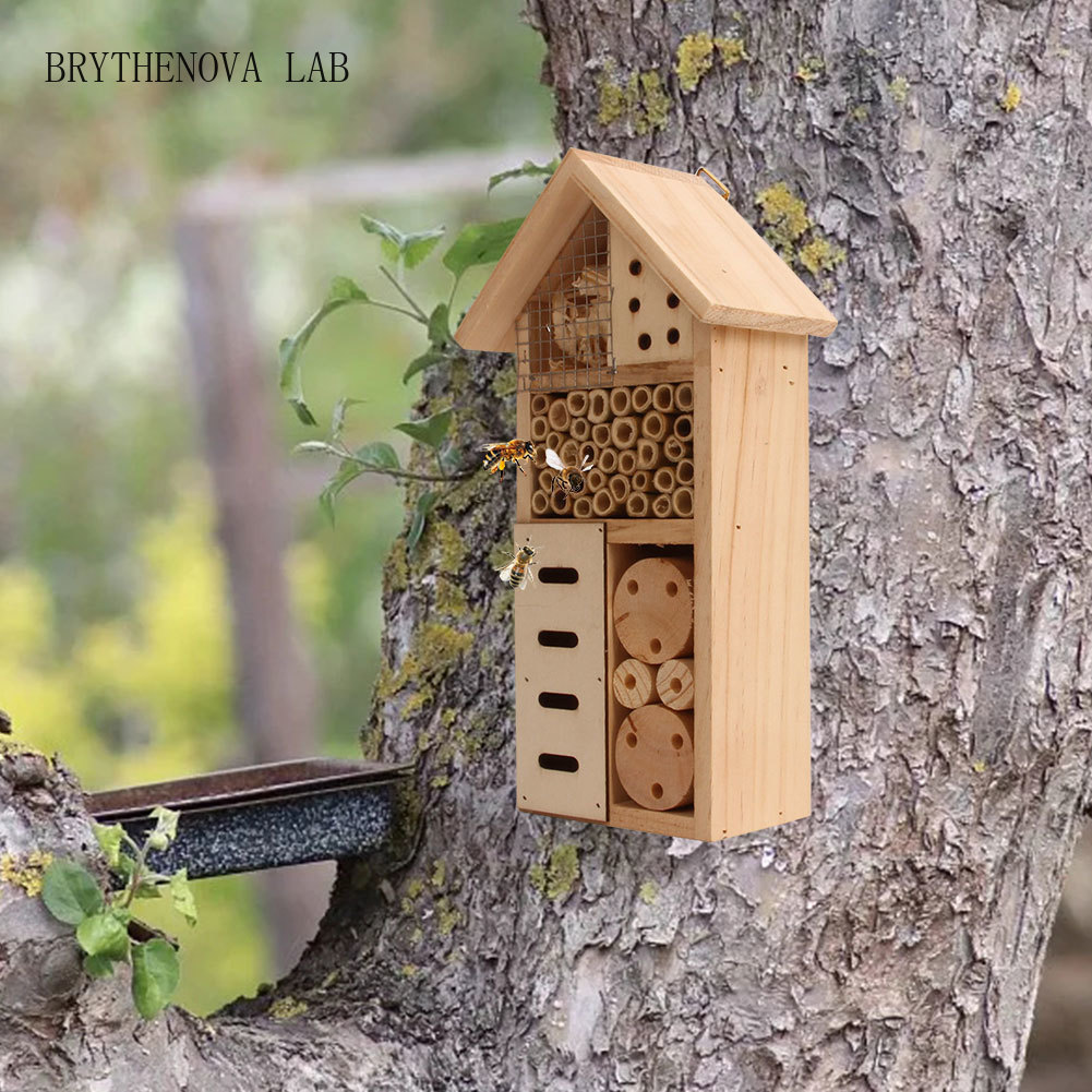 Insect House Wooden Insect Hot - Insect Hotel Wood recension och pris