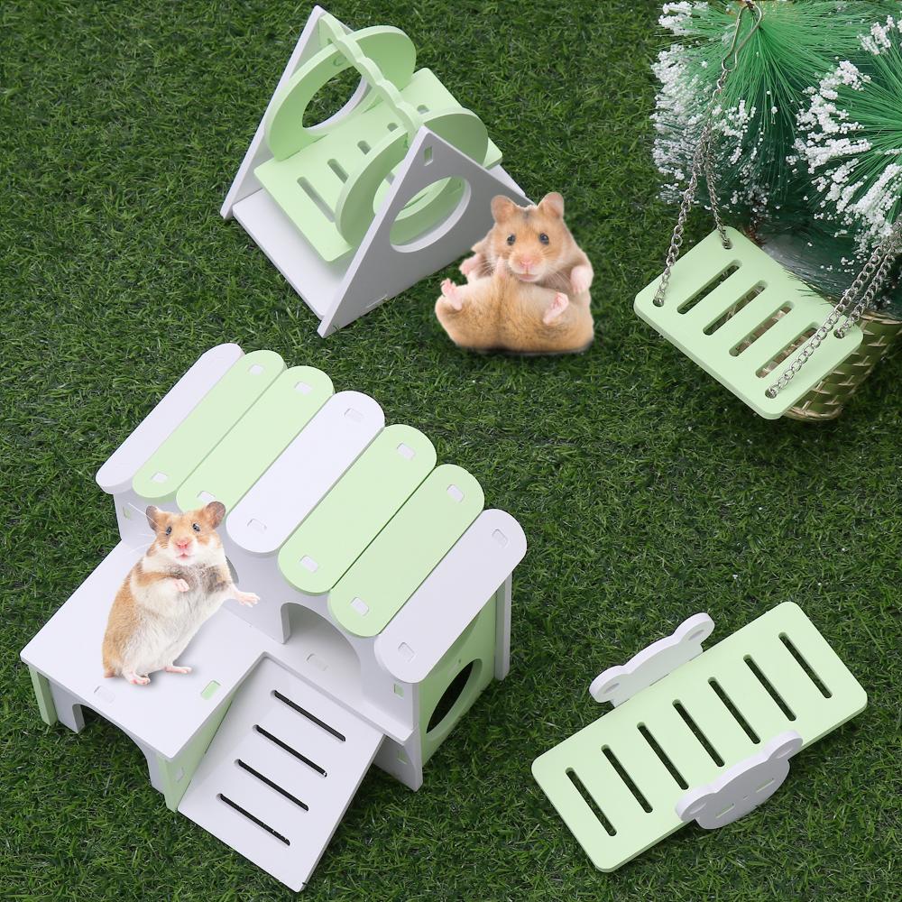 Hamster Play Toys Set Wooden H - Insect Hotel Wood recension och pris
