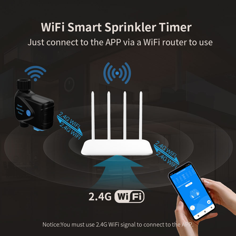 Tuya WiFi Smart Water Device w - Smart Garden Devices recension och pris