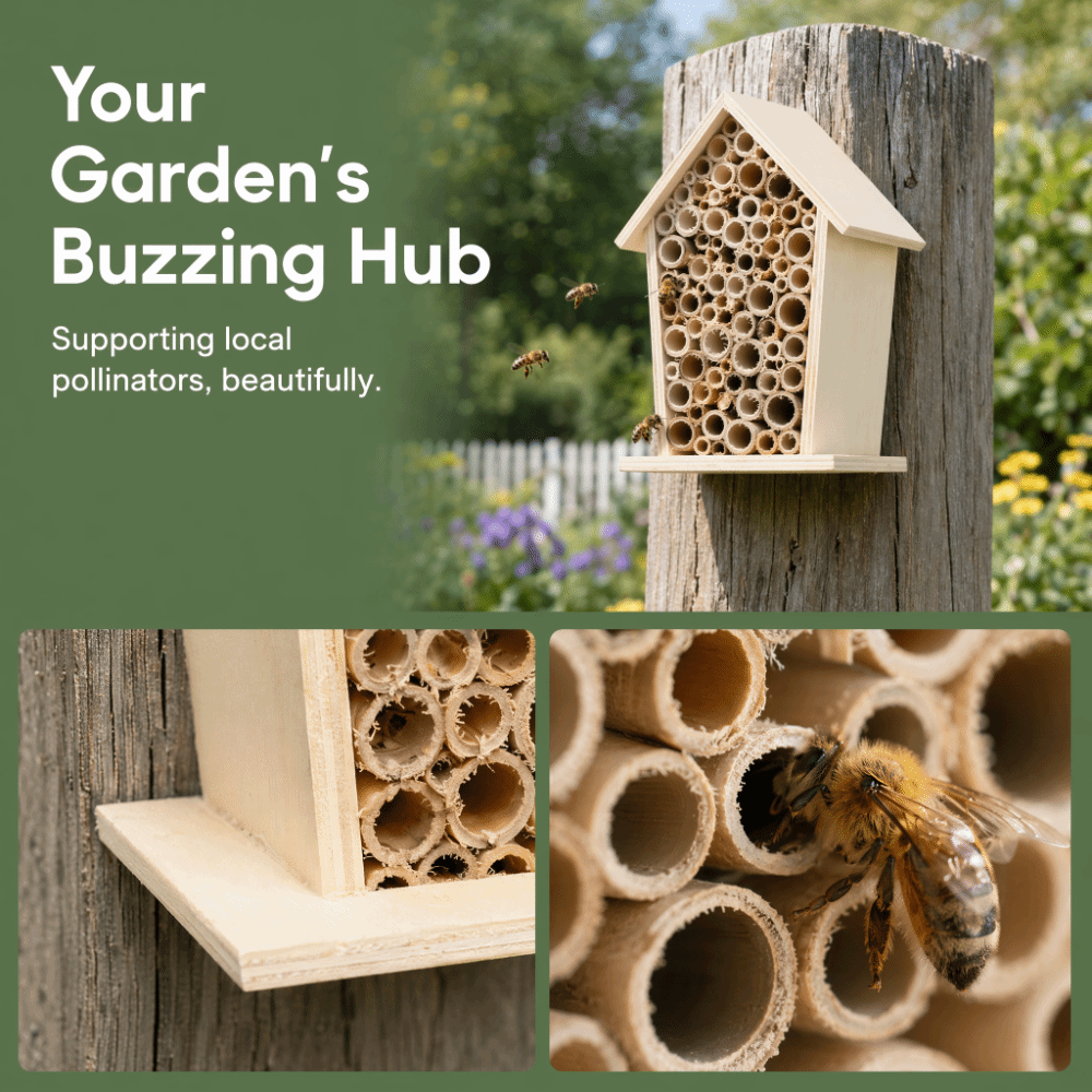 2 Pcs Wonderful Gift Wood Wood - Insect Hotel Wood recension och pris
