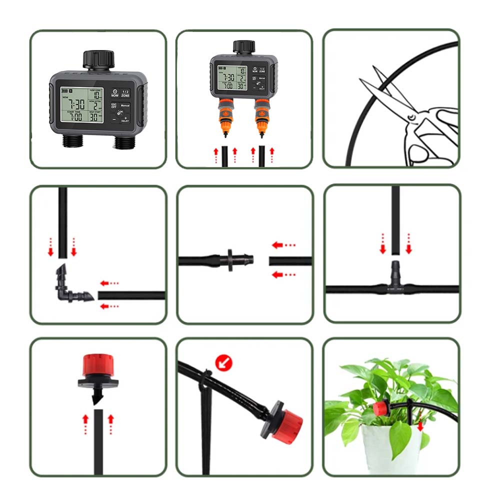 Dual Zone Independent Display  - Smart Garden Timer recension och pris