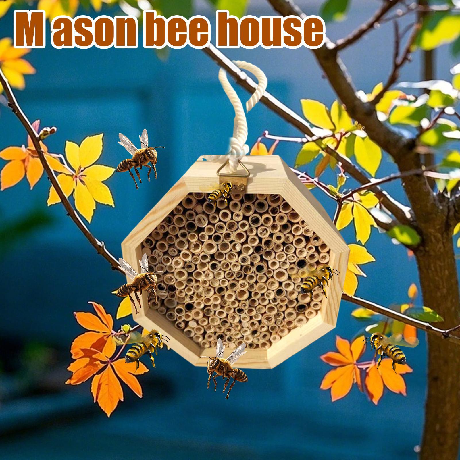 Wooden Insect Bee House Wood B - Insect Hotel Wood recension och pris