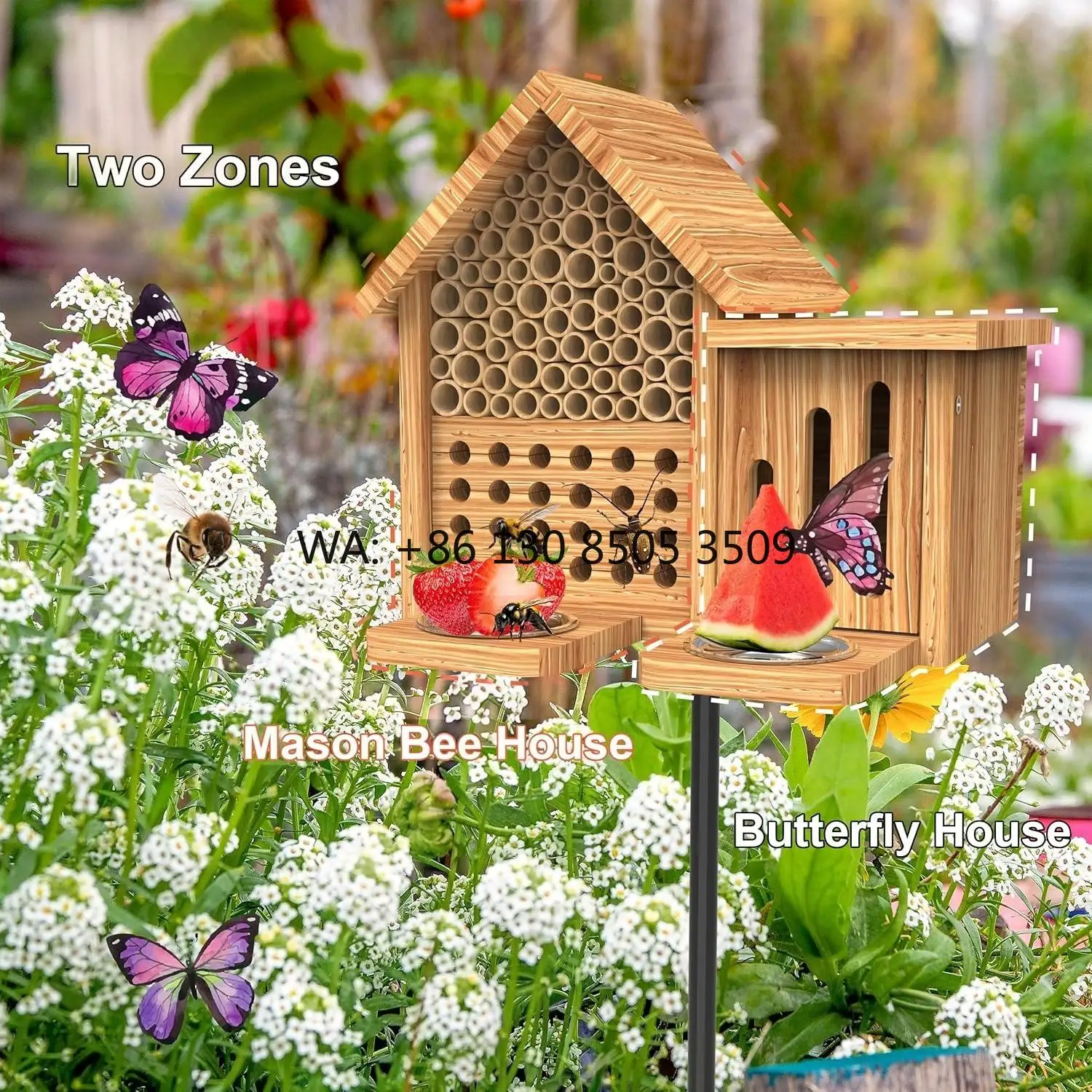 Waterproof Insect Hotel Natura - Insect Hotel Wood recension och pris