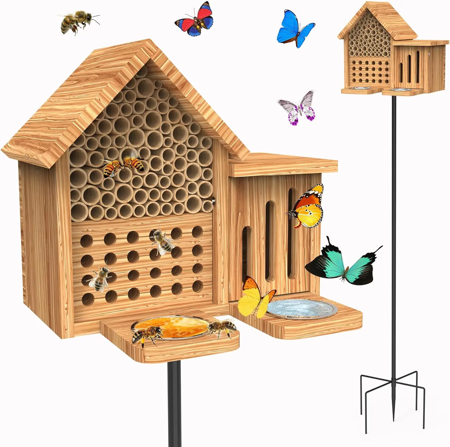 Waterproof Insect Hotel Natura - Insect Hotel Wood recension och pris