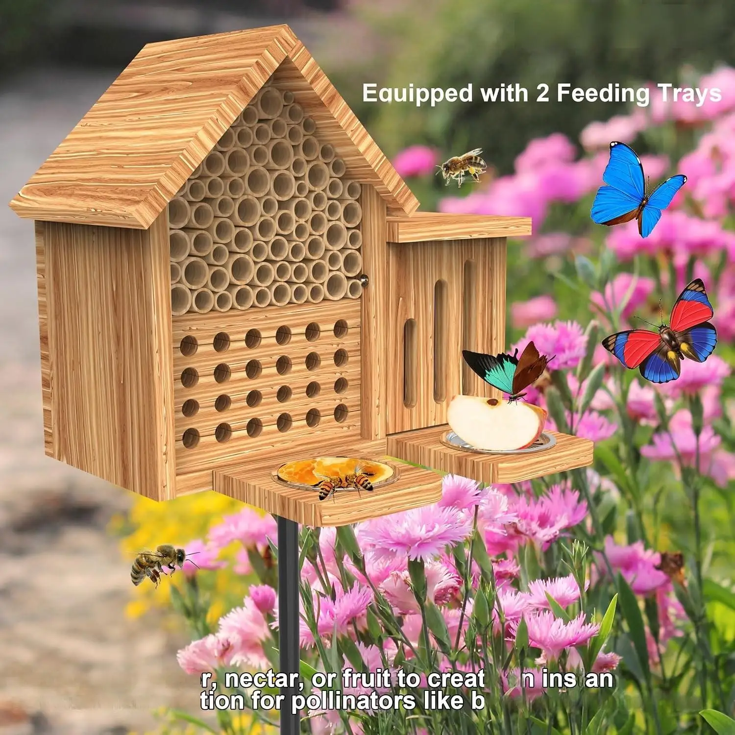 Waterproof Insect Hotel Natura - Insect Hotel Wood recension och pris