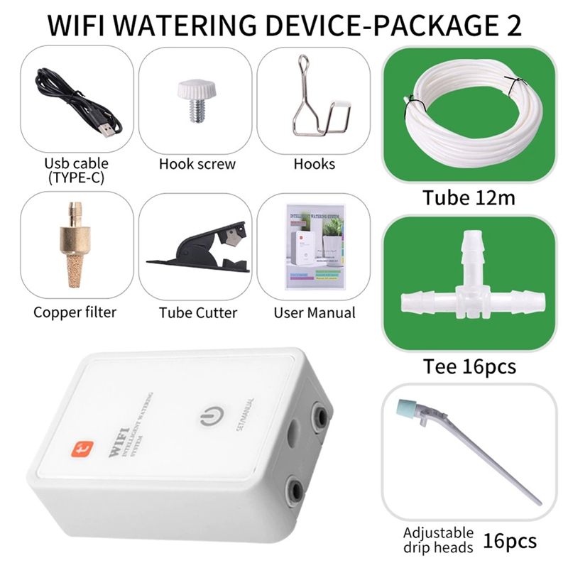 Tuya WiFi Smart Watering Syste - Smart Garden Devices recension och pris