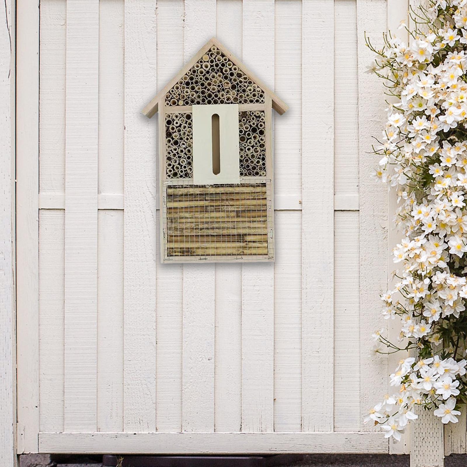 Bee House Ladybug Habitat Bee  - Insect Hotel Wood recension och pris