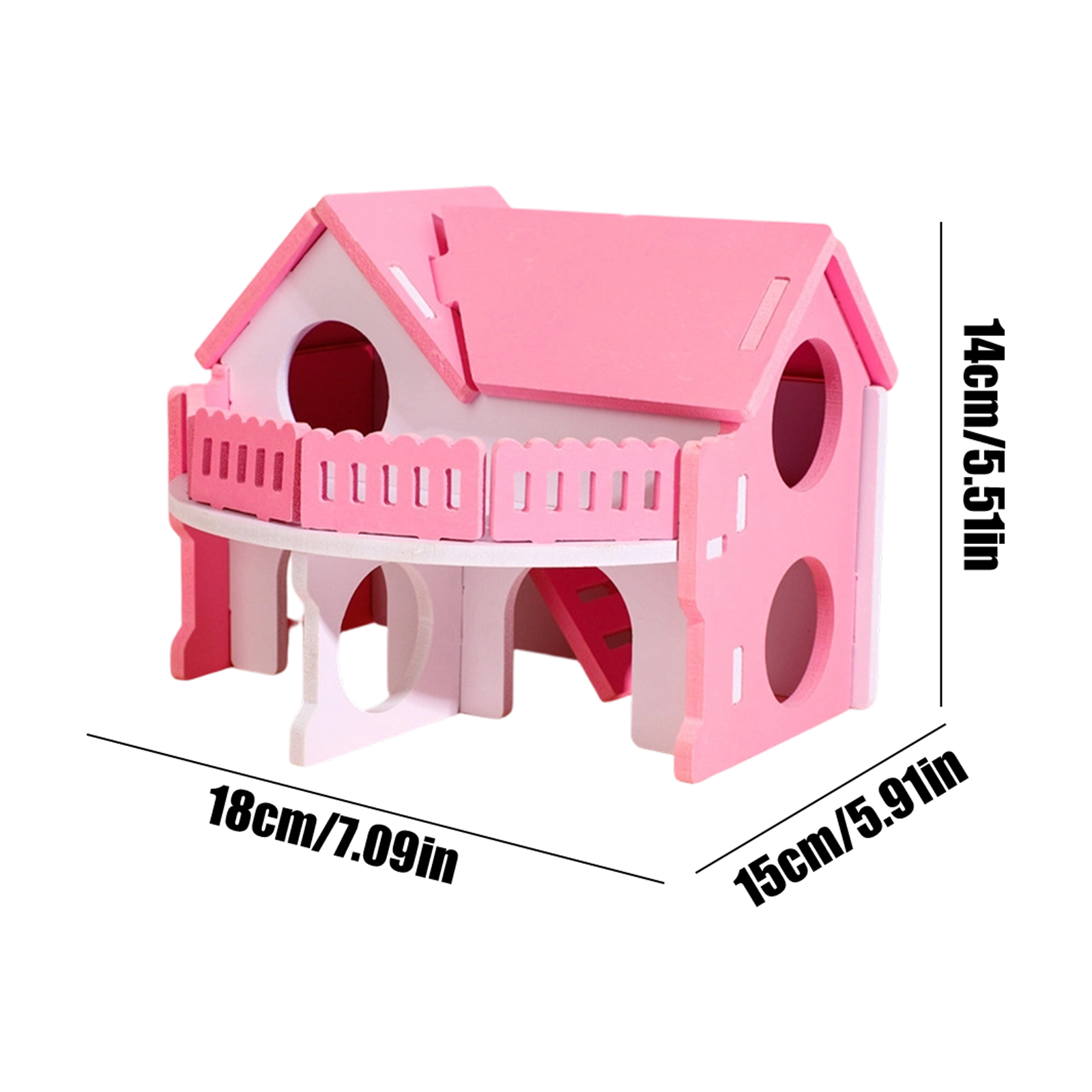 Cute Pet House Wooden Hamster  - Insect Hotel Wood recension och pris