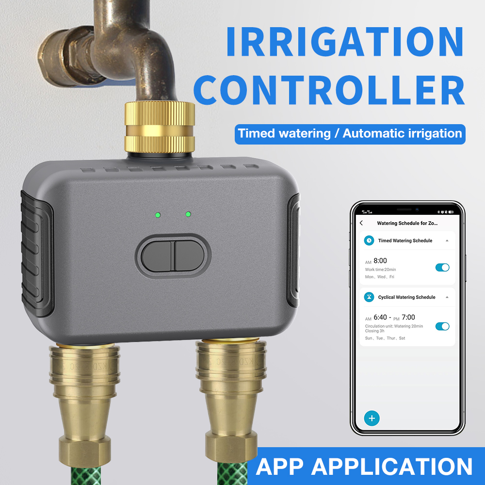 Tuya 2 Zone Watering Timer Gar - Smart Garden Devices recension och pris